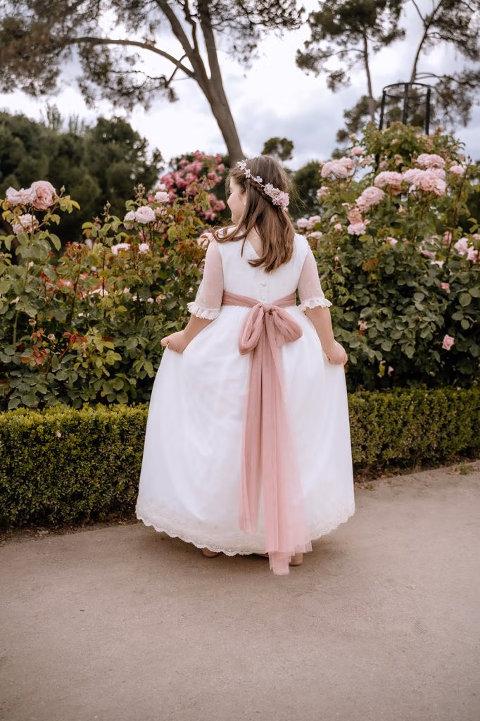 Comunión en La Rosaleda del Retiro.