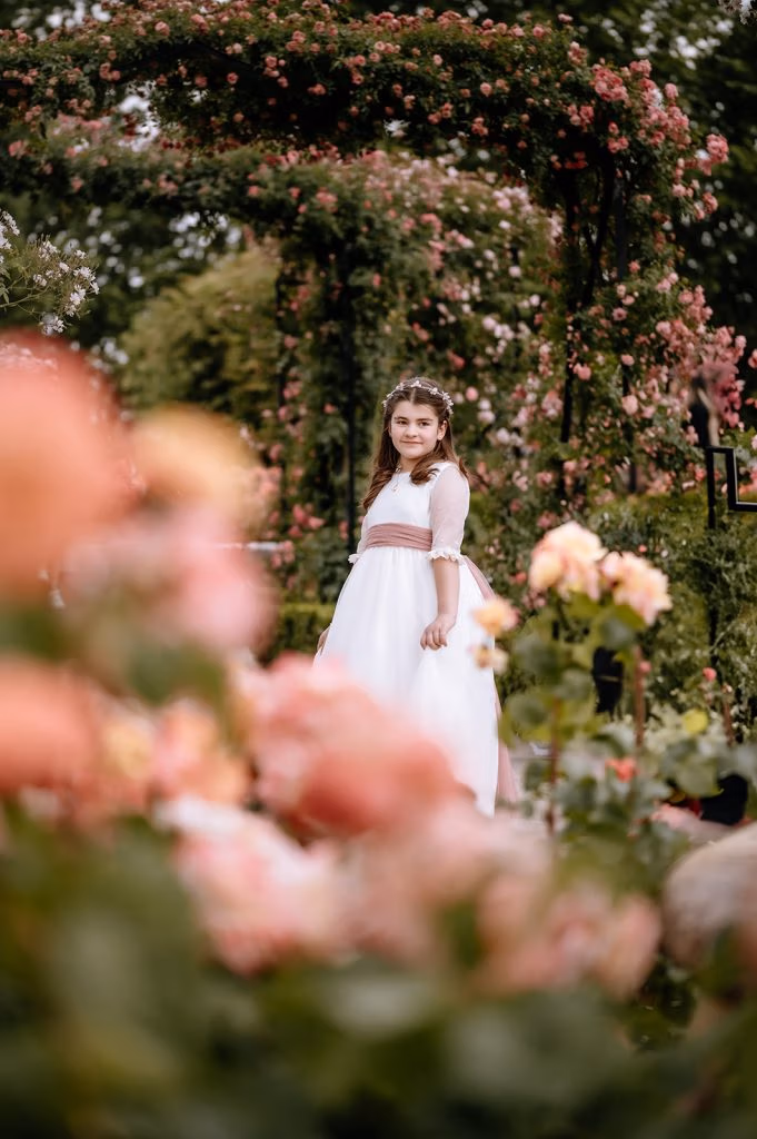 Comunión en La Rosaleda del Retiro.