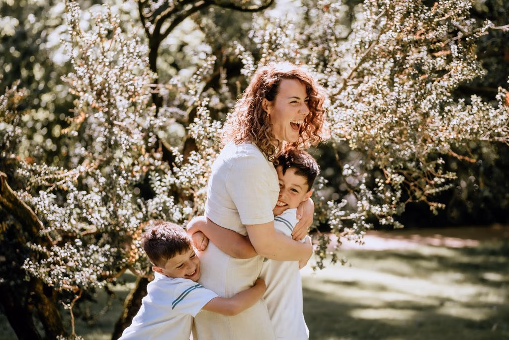Sesión de familia en la Comunidad de Madrid